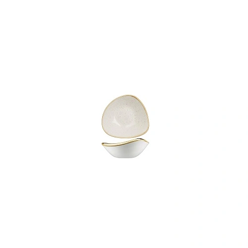 CHURCHILL STONECAST TRIANGULAR BOWL 185mmØ x 185mmW