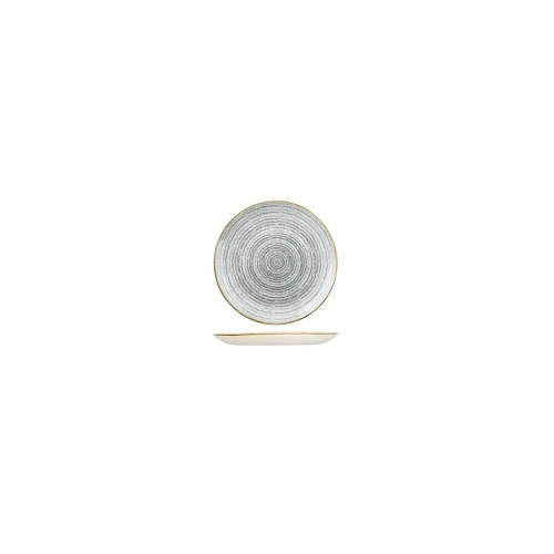 CHURCHILL STUDIO PRINTS HOMESPPUN ROUND COUPE PLATE 165mmØ