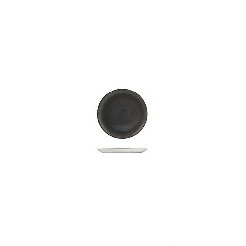 CHURCHILL STONECAST VELLUM ROUND COUPE PLATE 288mmØ