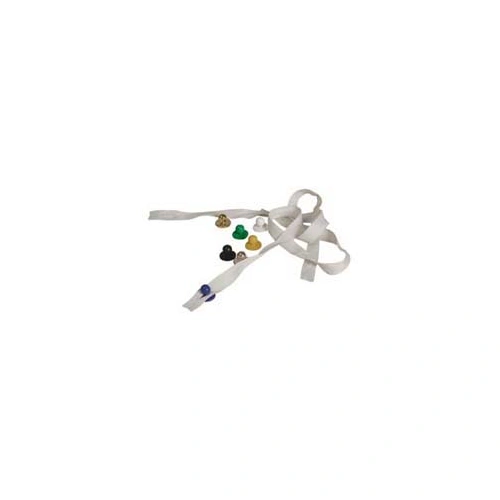 CHEF'S STUD BUTTON WHITE, PACK OF 10