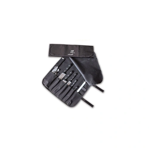 AUSSIE CHEF KNIFE WRAP BLACK 7 POCKET