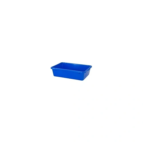 A PLUS 13 LTR STACKING NESTING CRATE, BLUE
