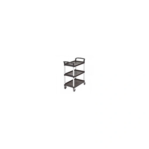 CAMBRO BLACK SERVICE CART 3 TIER