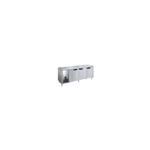 GLACIAN S/ST 3 DOOR UNDERBAR SLIMLINE FRIDGE 420 LTR