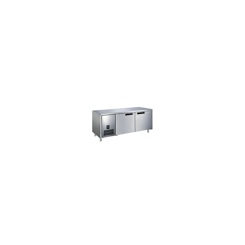 GLACIAN S/ST 2 DOOR UNDERBAR FRIDGE 416 LITRE