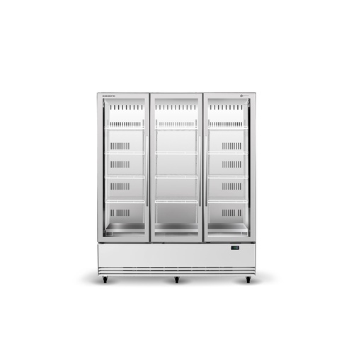 SKOPE 3 DOOR UPRIGHT DRINKS FRIDGE 1433 LITRE WHITE