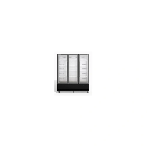 SKOPE 3 DOOR UPRIGHT DRINKS FRIDGE 1433 LITRE BLACK
