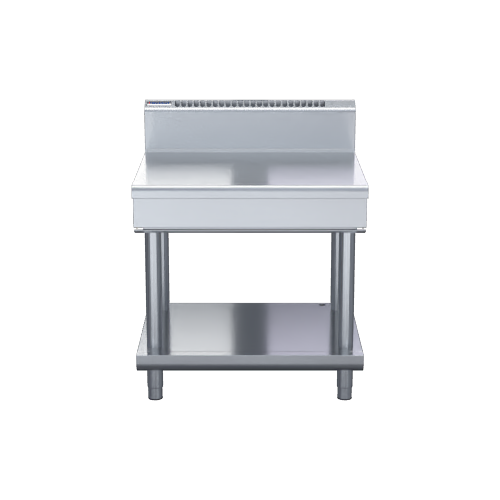WALDORF S/ST INFILL BENCH 900mm ON LEG STAND