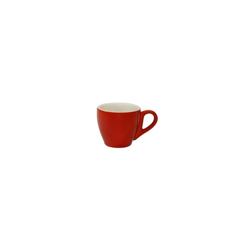 BREW ESPRESSO CUP 90ml CHILLI / WHITE