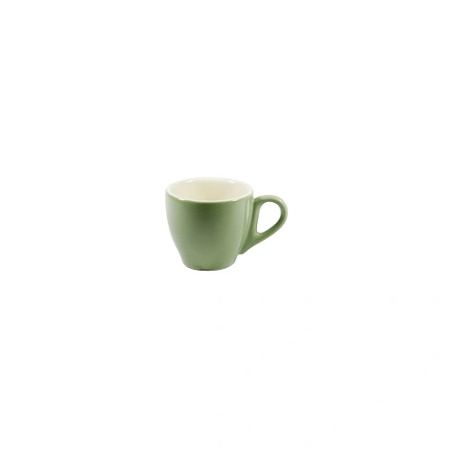 BREW ESPRESSO CUP 90ml SAGE / WHITE