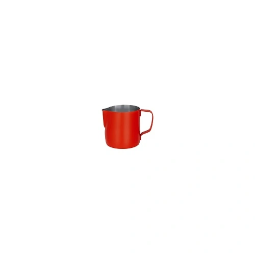 BREW MILK FROTHING JUG POWDER COAT RED S/ST 350ml 