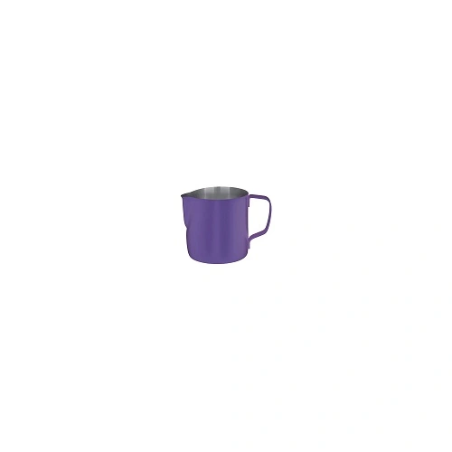BREW MILK FROTHING JUG POWDER COAT PURPLE S/ST 350ml 