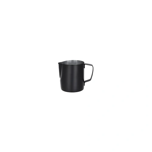 BREW MILK FROTHING JUG POWDER COAT BLACK S/ST 600ml 