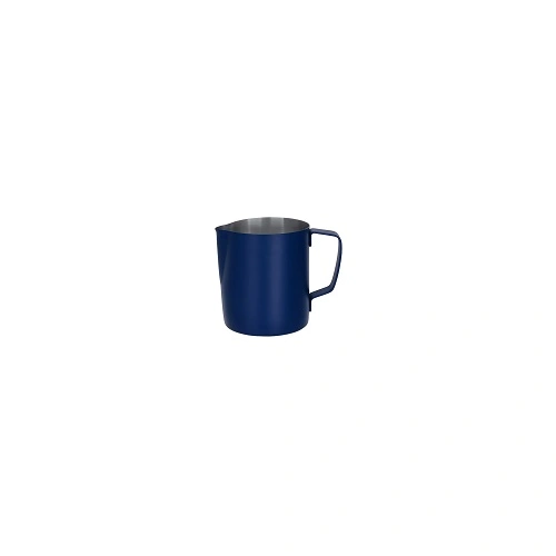 BREW MILK FROTHING JUG POWDER COAT BLUE S/ST 600ml 