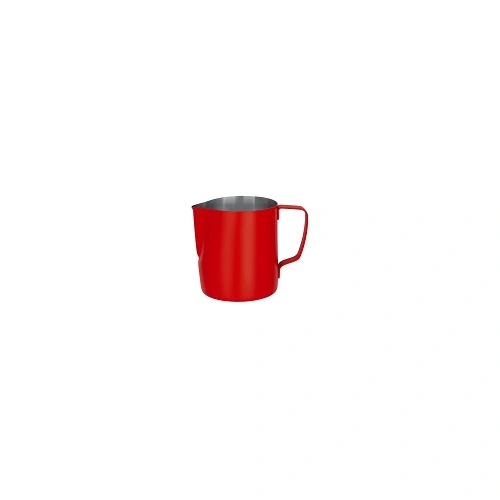 BREW MILK FROTHING JUG POWDER COAT RED S/ST 600ml 