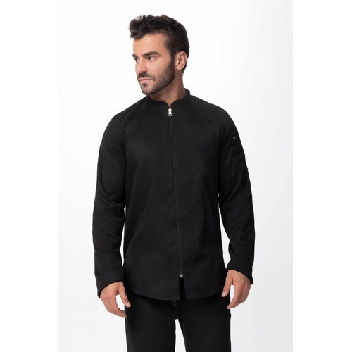 CHEF WORKS MEN'S NEPAL JACKET COOL VENT BLACK