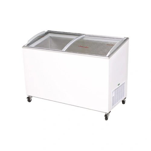 BROMIC CHEST FREEZER W/ ANGLED GLASS TOP 352 LITRE