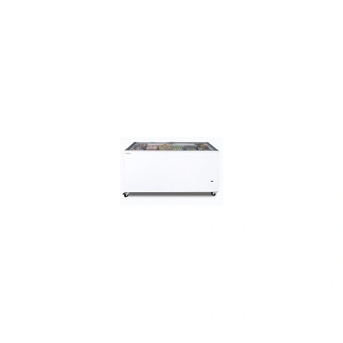 BROMIC FLAT GLASS TOP CHEST FREEZER 492 LITRE