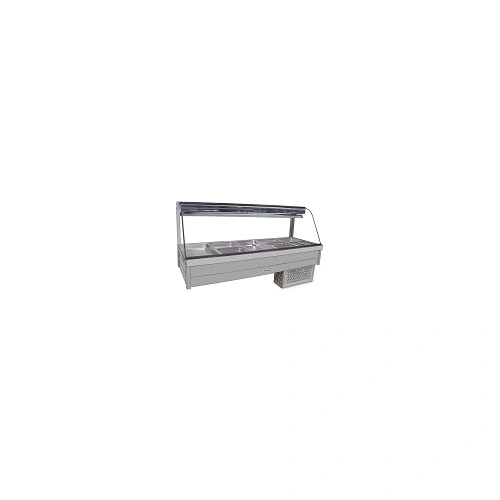 ROBAND CURVED GLASS COLD FOOD DISPLAY - NO MOTOR