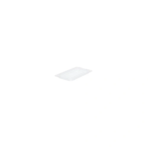 CHEF INOX GN LID POLYPROP CLEAR 1/4 SIZE 265mmW x 162mmD