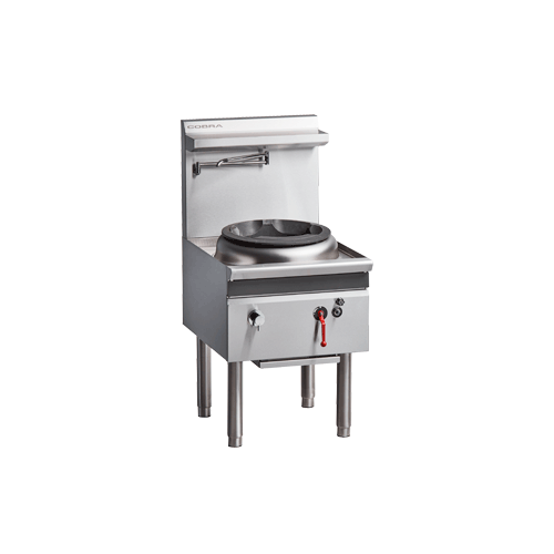 COBRA SINGLE HOLE GAS WATERLESS WOK WITH CHIMNEY