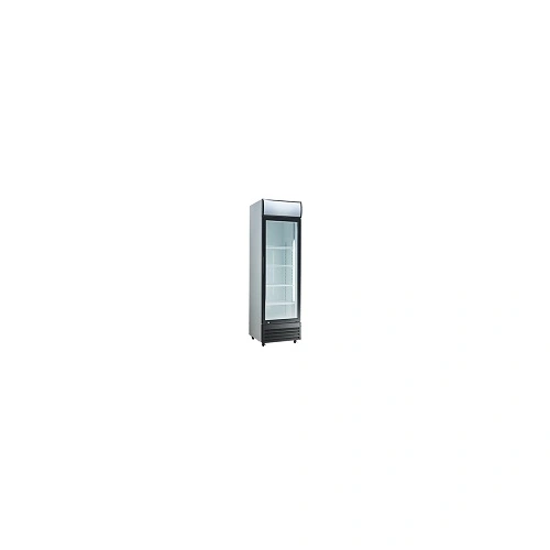 EXQUISITE UPRIGHT DISPLAY FRIDGE 400 LITRE WHITE