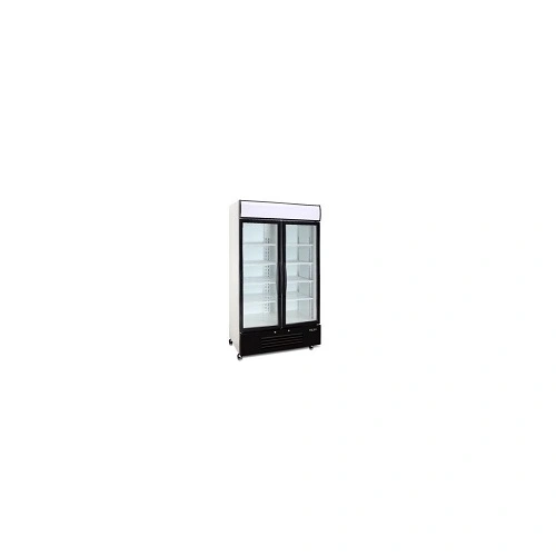SALTAS UPRIGHT 2 DOOR GLASS DISPLAY FREEZER 726 LTR