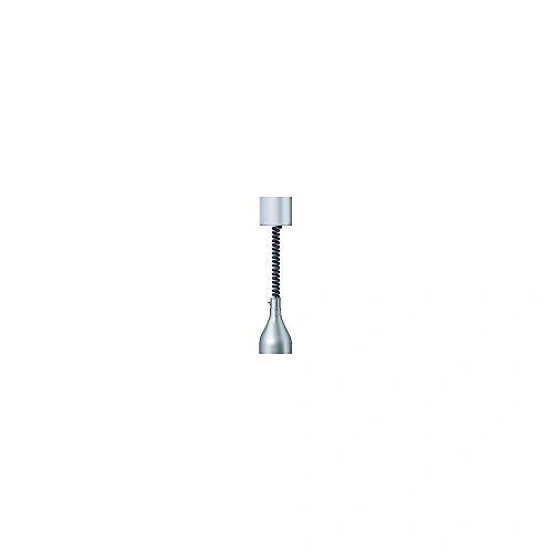 HATCO DECORATIVE HEAT LAMP, GLOSS GREY FINISH