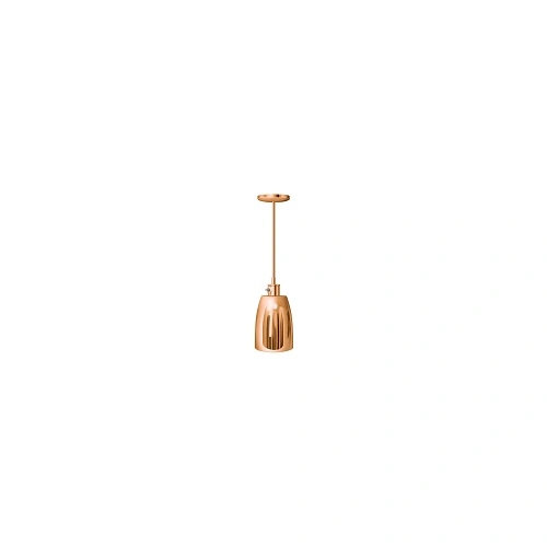 HATCO DECORATIVE HEAT LAMP, BRIGHT COPPER FINISH