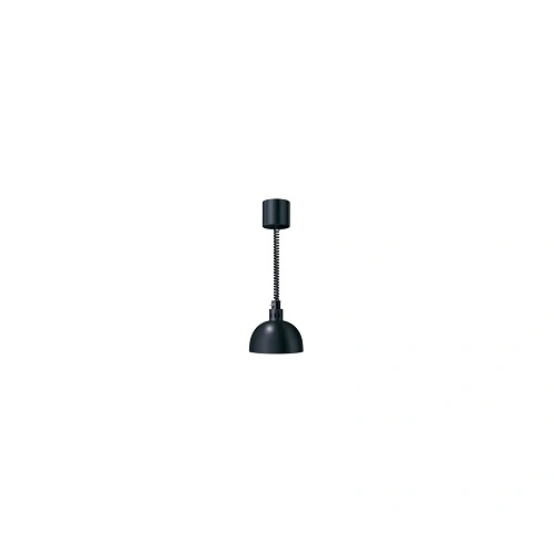 HATCO DECORATIVE HEAT LAMP, BOLD BLACK FINISH