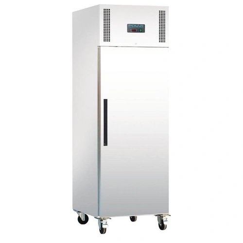 POLAR SOLID DOOR UPRIGHT FRIDGE 600LTR WHITE