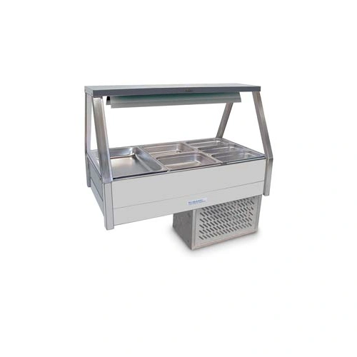 ROBAND COLD FOOD DISPLAY , STRAIGHT GLASS , 10amp