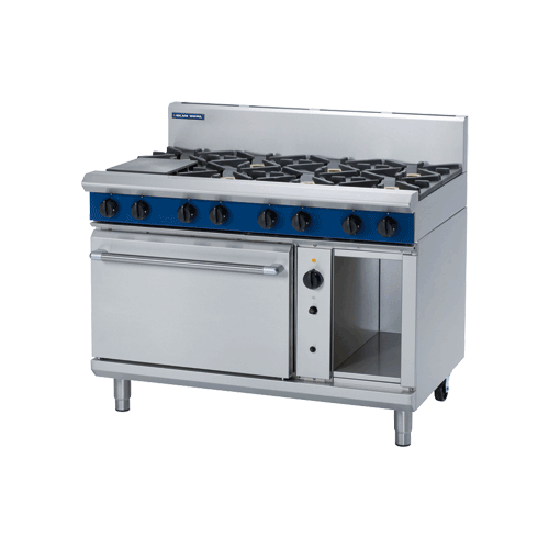 BLUESEAL EIGHT BURNER OVEN RANGE, GAS