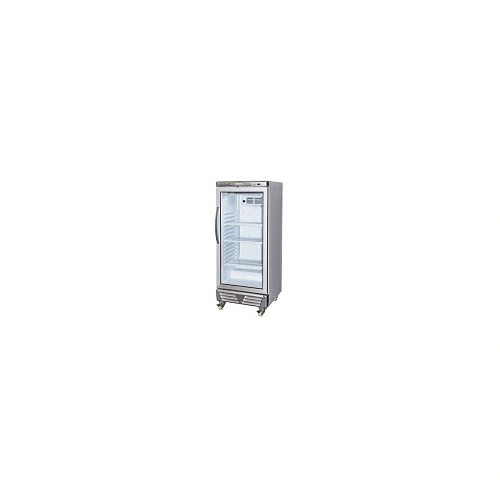 BROMIC UPRIGHT DISPLAY FRIDGE FLAT GLASS 215 LITRE