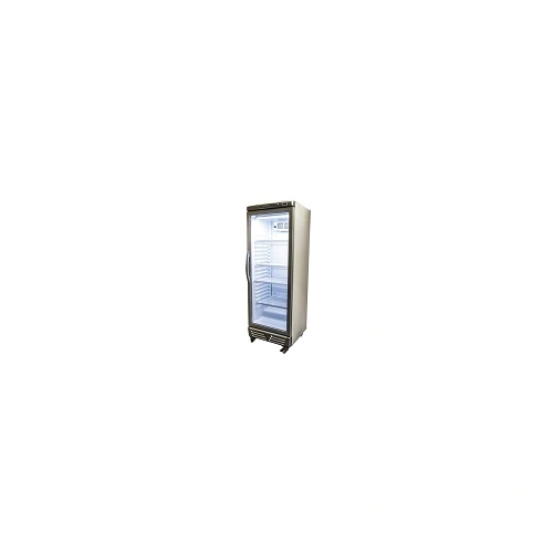 BROMIC UPRIGHT DISPLAY FRIDGE FLAT GLASS 290 LITRE