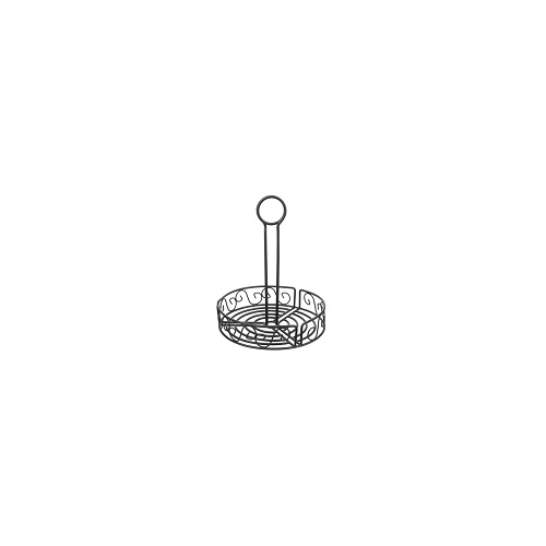 OLYMPIA WIRE CONDIMENT HOLDER BLACK WIRE