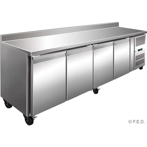 THERMASTER S/ST 4 DOOR WORKBENCH FRIDGE 