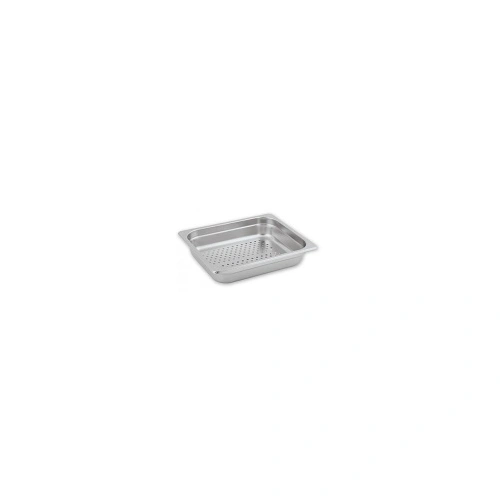 CHEF INOX GN PAN 18/10 1/2 SIZE 150mm PERFORATED