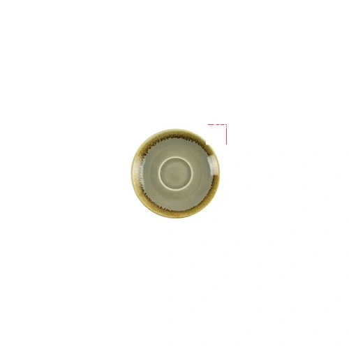 OLYMPIA KILN MOSS ESPRESSO SAUCER 115mm (PACK OF 6)