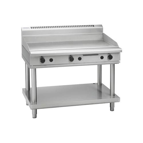 WALDORF 8120 SERIES GAS GRIDDLE & LEG STAND 1200mm
