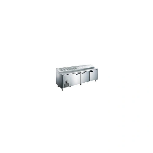 GLACIAN 3 DOOR PIZZA BAR 536 LITRE