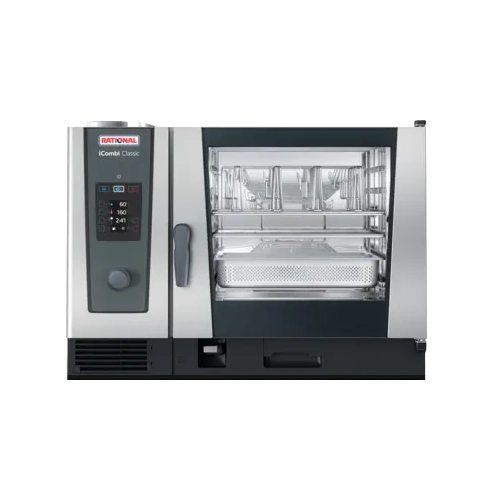 RATIONAL iCombi Classic 6 x 2/1 GN Natural Gas Combi Oven ICC62G-NG