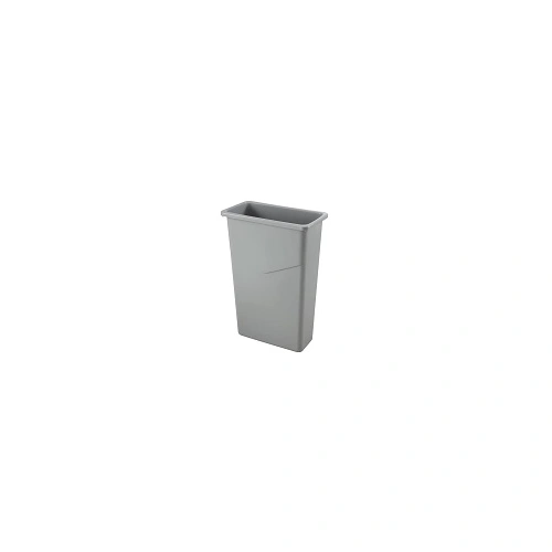 JIWINS RECTANGULAR SLIM BIN GREY 76 LITRE POLYETHYLENE