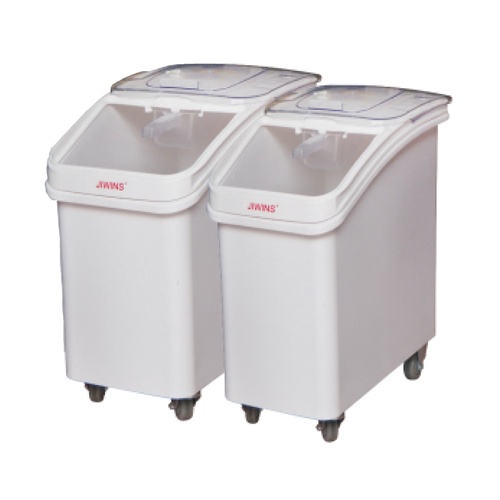 JIWINS INGREDIENT BIN 81 LITRE WITH CASTORS
