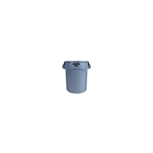 RUBBERMAID ROUND BRUTE CONTAINER GREY 75 LITRE