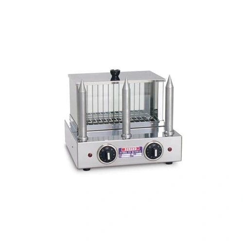 ROBAND HOT DOG & BUN WARMER, 3 x ALUMINIUM SPIKES