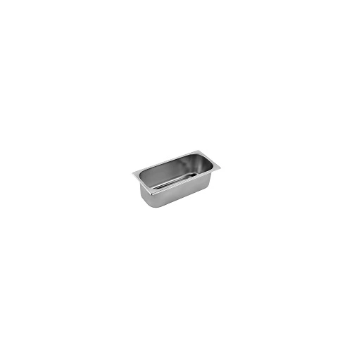 INOX MACEL GELATI PAN 360x165x120mm 5.0 LITRE