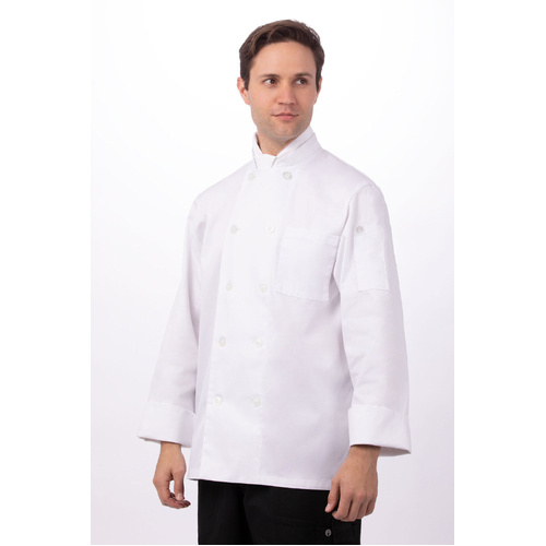 CHEF WORKS NECKERCHIEF WHITE 107cm x 56cm