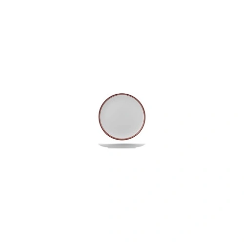 RAK NANO CRU COUPE PLATE 240mm WITH DOUBLE PRINTED LINE RED