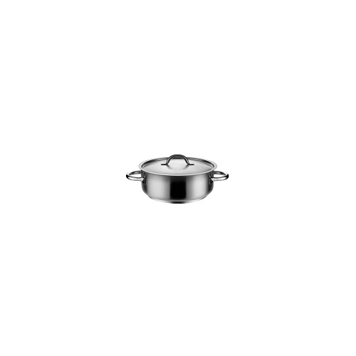 PUJADAS CASSEROLE 18/10 S/ST W/COVER 13.6 LTR 